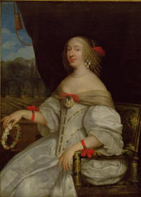 Louis Ferdinand Elle Portrait of Mademoiselle de Montpensier